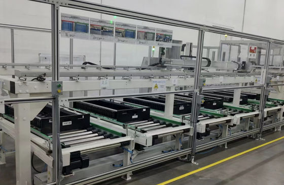 Thiết bị hình thành và tách pin hình chữ nhật